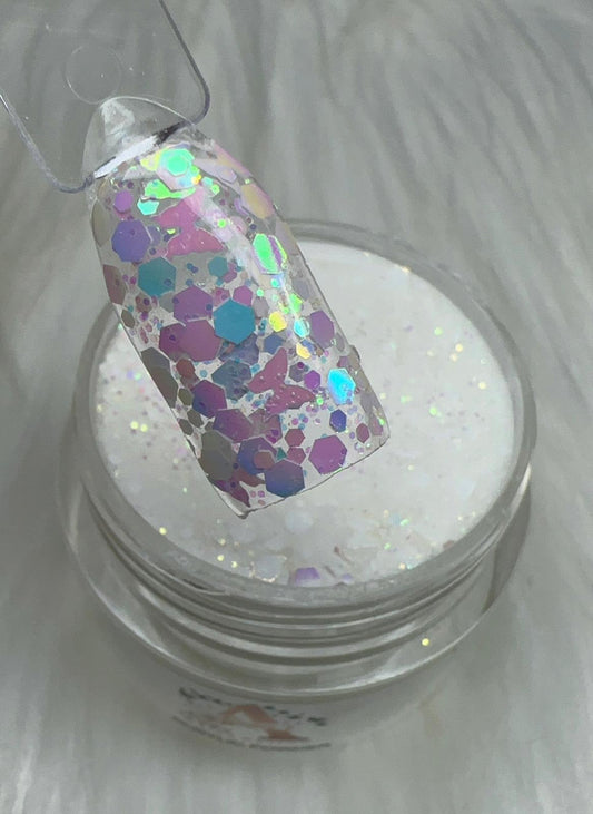 Ainoa's Acrylic Powder with Glitter - Butterflies